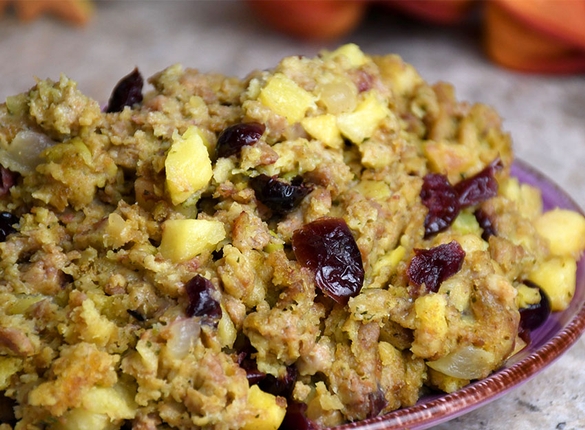 Apple, Cranberry and Sausage Stuffing - Item # 793 - Dave's Fresh Marketplace Catering RI